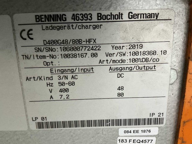 Still - 48v 80a - battery chargers - 2019 - afbeelding 2 van  3