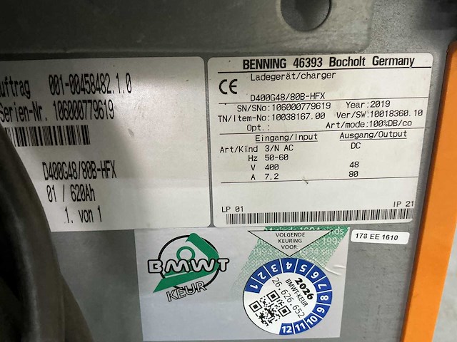 Still - 48v 80a - battery chargers - 2019 - afbeelding 2 van  3