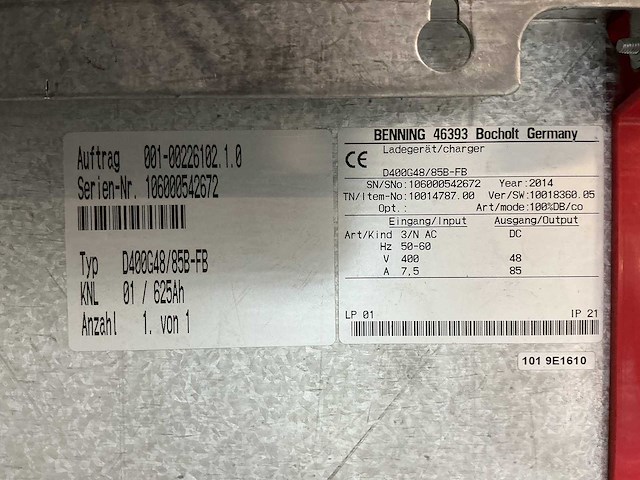 Still - 48v 85a - battery chargers - 2014 - afbeelding 2 van  3