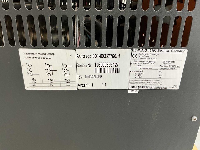 Still - 48v 90a - battery chargers - 2016 - afbeelding 2 van  3