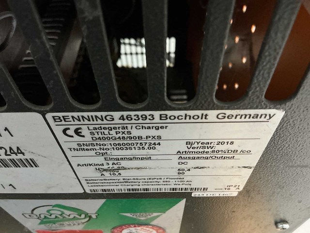 Still - 48v 90a - battery chargers - 2018 - afbeelding 2 van  3