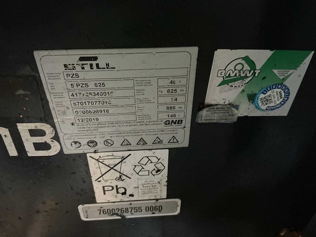 Still - 48v pzs 625ah - battery chargers - 2019 - afbeelding 2 van  3