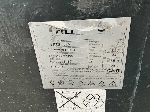 Still - 48v pzs 625ah - battery chargers - 2019 - afbeelding 3 van  4