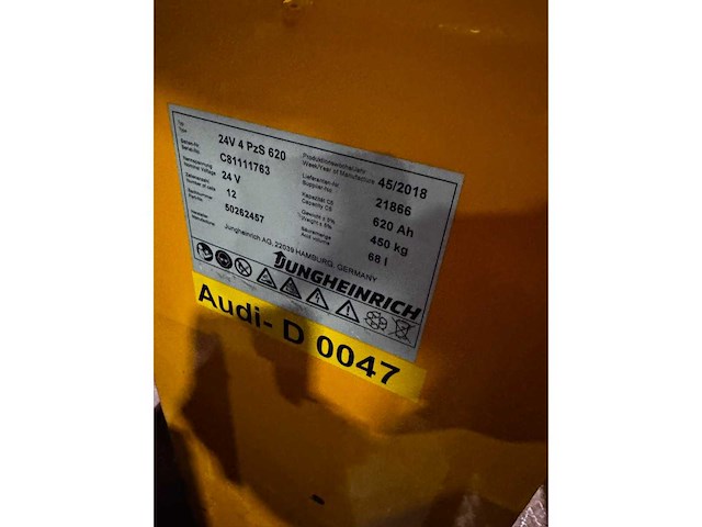 Still - 4pzs620 - 24v 620 ah - batterij - afbeelding 3 van  4