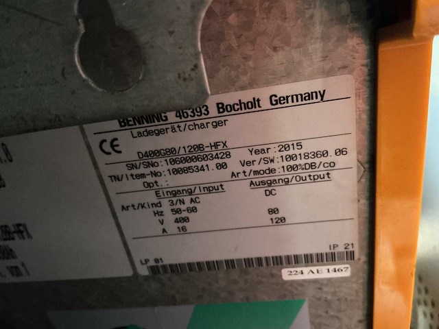 Still - 80v 120a - battery chargers - 2015 - afbeelding 2 van  2