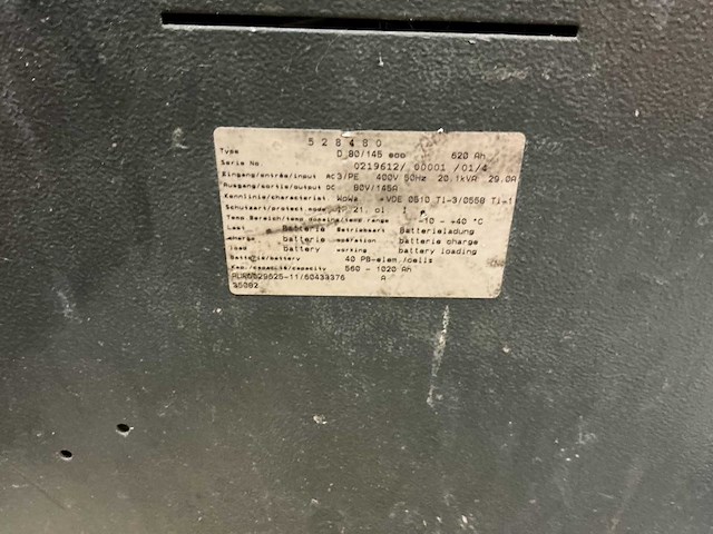 Still - 80v 145a - battery chargers - afbeelding 1 van  2