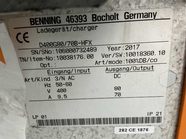 Still - 80v 70a - battery chargers - 2017 - afbeelding 2 van  3