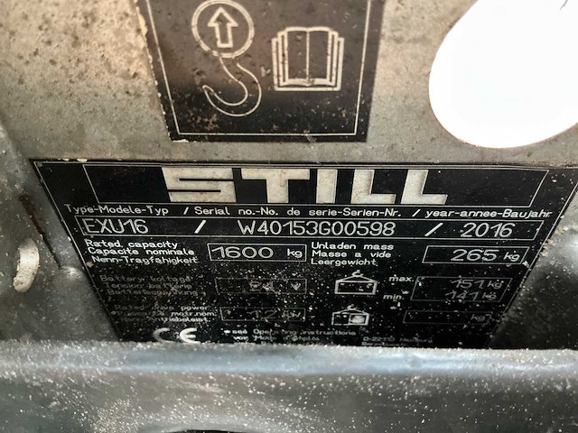 Still - exu-16 - electric pallet trucks - 2016 - afbeelding 9 van  9