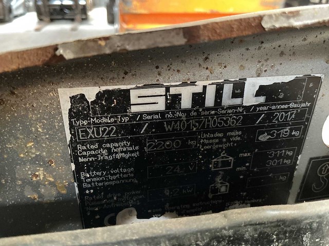 Still - exu-22 - electric pallet trucks - 2014 - afbeelding 2 van  2
