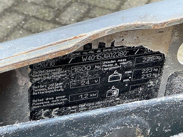 Still - exu16 - elektrische pallettrucks - afbeelding 7 van  8
