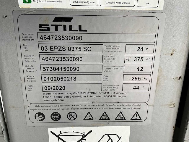 Still - exv-14i - stackers - 2020 - afbeelding 9 van  9