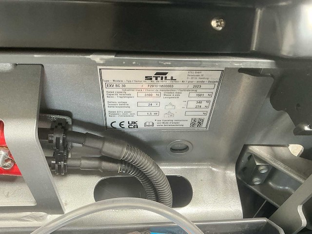 Still - exv bc 30 - elektrische pallettrucks - 2023 - afbeelding 7 van  10