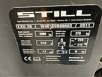 Still - exv20 - elektrische palletwagen - 2000kg - afbeelding 9 van  9
