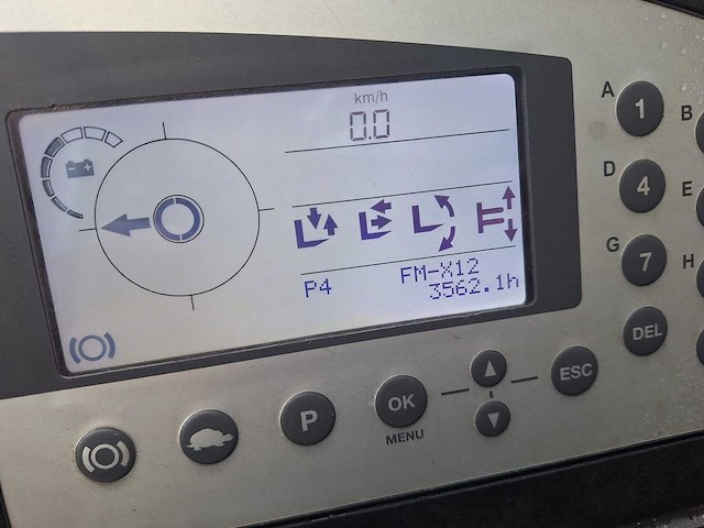 Still - fm-x12 - 5.08m triplex, free-lift, side-shift - reach truck - afbeelding 8 van  9