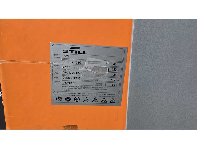 Still - fmx17 1700kg - reach forklift - 2015 - afbeelding 10 van  10