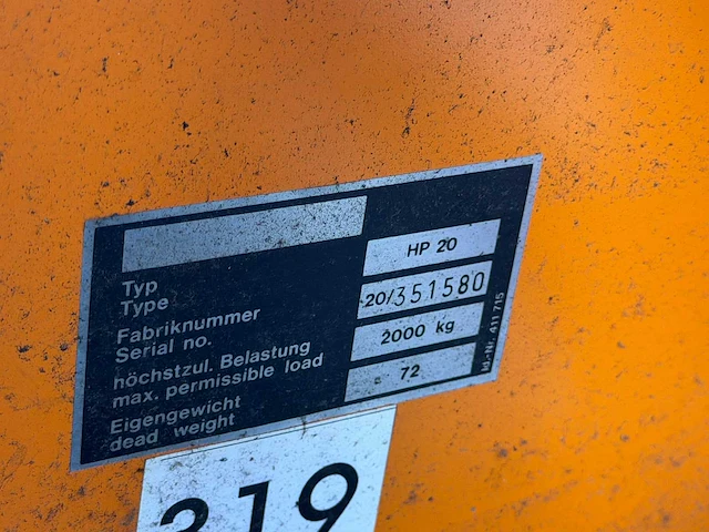 Still - hp20 - hydraulische palletwagen - afbeelding 2 van  3
