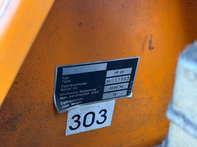 Still - hp20 - hydraulische palletwagen - afbeelding 2 van  3