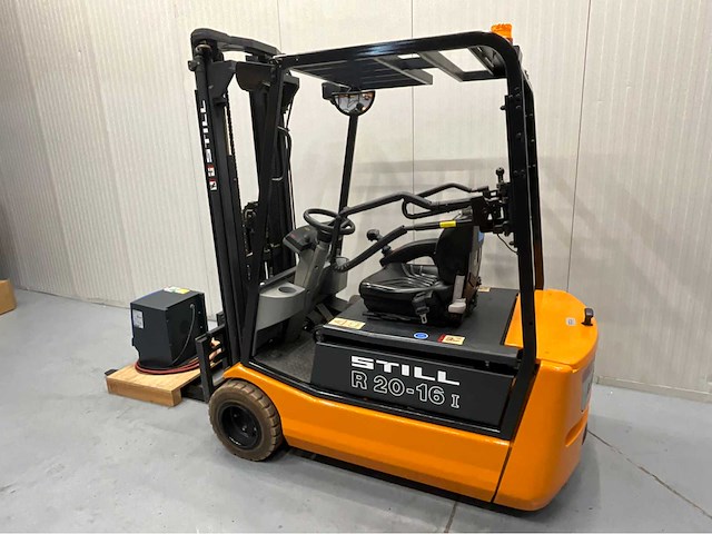 Still - r20-16 vorkheftruck triplex - sideshift - freelift - 4226 uur - acculader - afbeelding 6 van  22