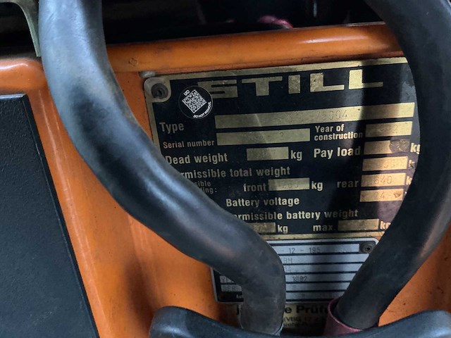 Still - r50-12 - forklift trucks - 1992 - afbeelding 2 van  10