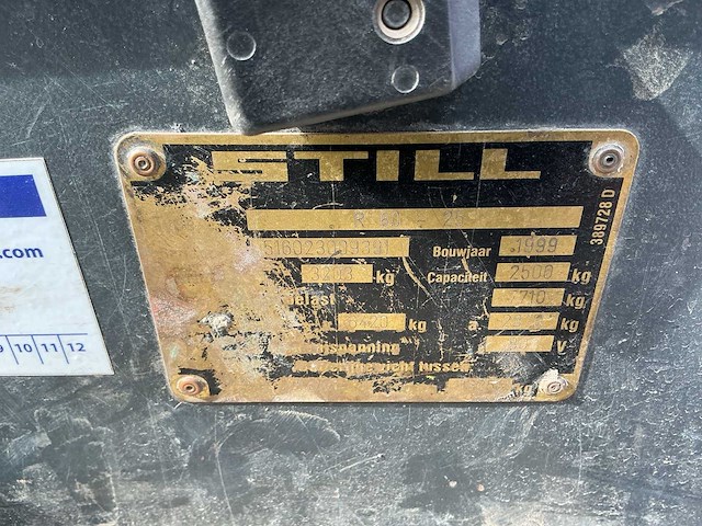 Still - r60-25 - vorkheftruck - afbeelding 7 van  15