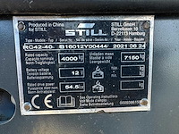 Still - rc42-40 - 4m duplex, side-shift - 2021 - vorkheftruck - afbeelding 2 van  12