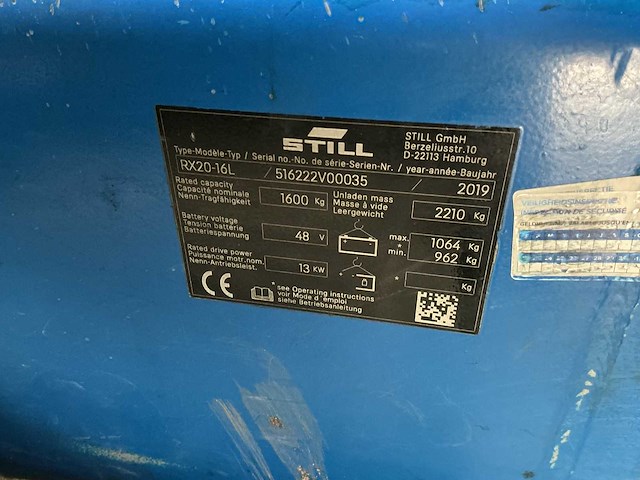 Still - rx20-16 - forklift trucks - 2019 - afbeelding 9 van  9