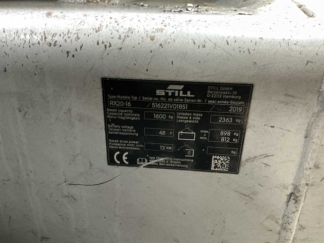 Still - rx20-16 - forklift trucks - 2019 - afbeelding 11 van  11
