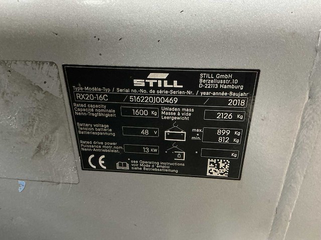 Still - rx20-16c - forklift trucks - 2018 - afbeelding 3 van  12