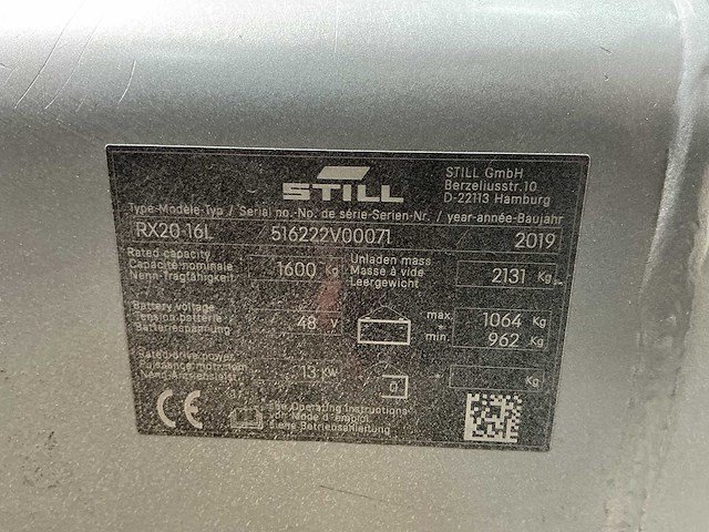 Still - rx20-16l - forklift trucks - 2019 - afbeelding 8 van  8