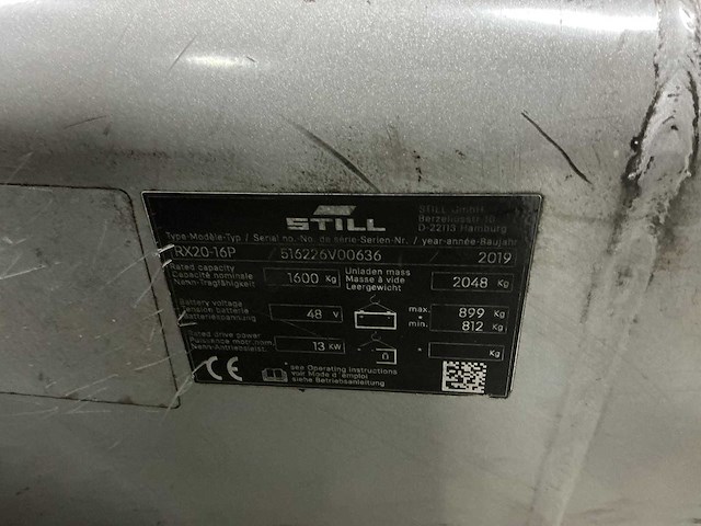 Still - rx20-16p - forklift trucks - 2019 - afbeelding 9 van  9