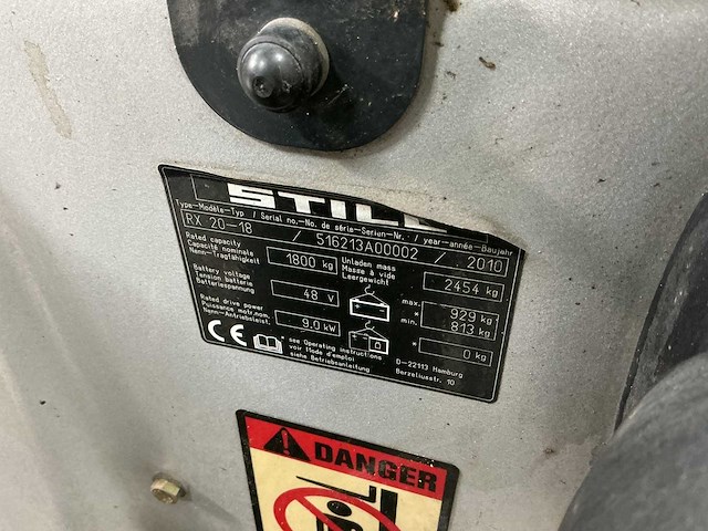Still - rx20-18 - forklift trucks - 2010 - afbeelding 2 van  11