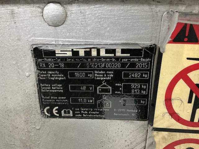 Still - rx20-18 - forklift trucks - 2015 - afbeelding 9 van  9