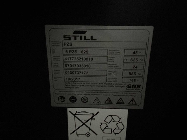 Still - rx20-20 - forklift trucks - 2013 - afbeelding 1 van  6