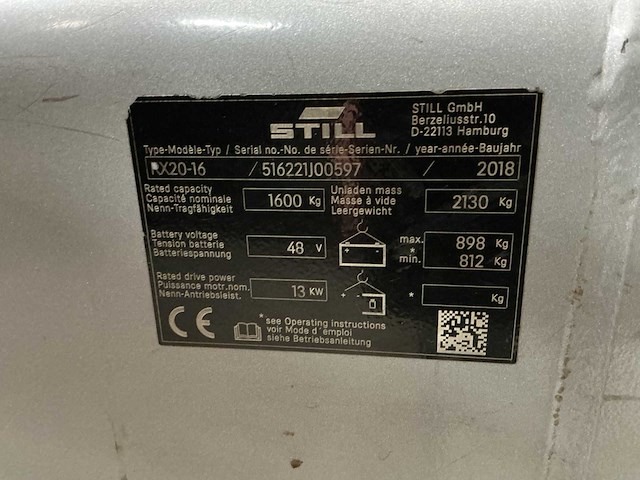 Still - rx20-20 - forklift trucks - 2018 - afbeelding 10 van  10