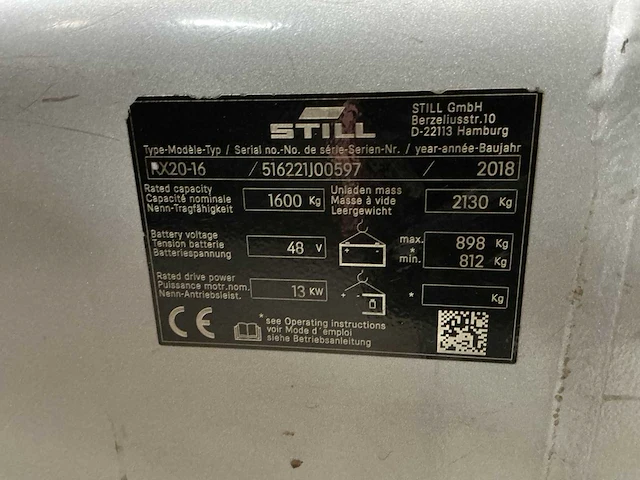 Still - rx20-20 - forklift trucks - 2018 - afbeelding 10 van  10