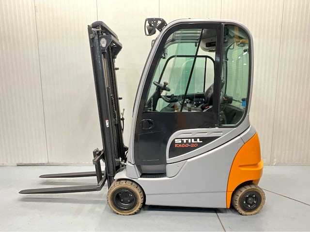 Still - rx60-20 - vorkheftruck - triplex - freelift - gesloten cabine - bluespot - 3e en 4e functie - afbeelding 18 van  21