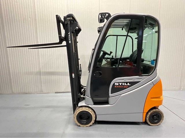 Still - rx60-20 - vorkheftruck triplex - freelift - gesloten cabine - 3e en 4e functie - bluespot - afbeelding 12 van  19