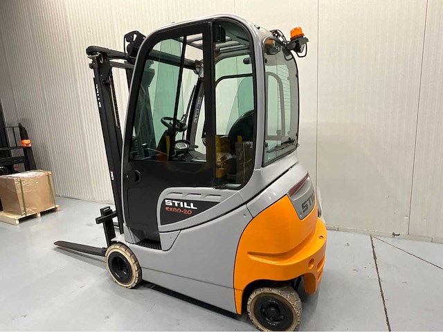 Still - rx60-20 - vorkheftruck triplex - freelift - gesloten cabine - 3e en 4e functie - bluespot - afbeelding 13 van  19