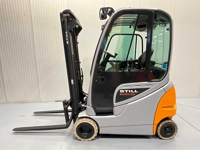 Still - rx60-20 - vorkheftruck triplex - freelift - gesloten cabine - 3e en 4e functie - bluespot - afbeelding 14 van  19