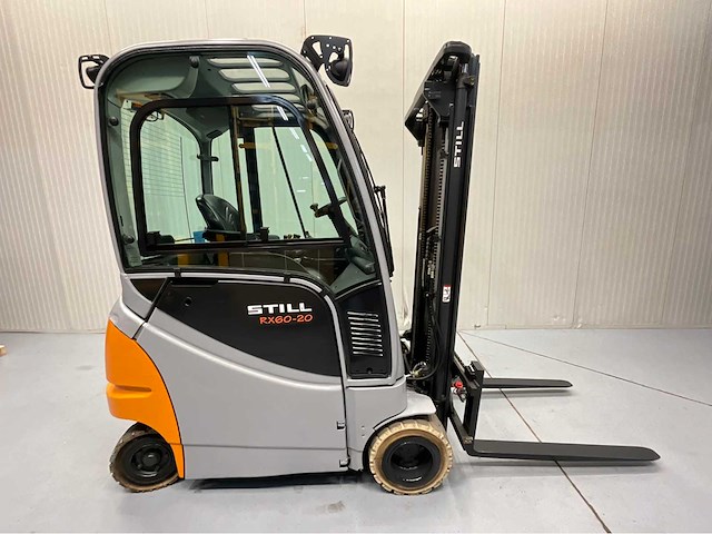 Still - rx60-20 - vorkheftruck triplex - freelift - gesloten cabine - 3e en 4e functie - bluespot - afbeelding 16 van  19