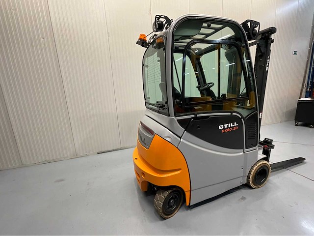 Still - rx60-20 - vorkheftruck triplex - freelift - gesloten cabine - 3e en 4e functie - bluespot - afbeelding 18 van  19