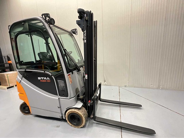 Still - rx60-20 - vorkheftruck triplex - freelift - gesloten cabine - 3e en 4e functie - bluespot - afbeelding 17 van  19