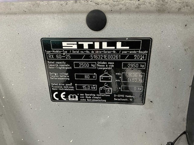 Still - rx60-25 - forklift trucks - 2014 - afbeelding 4 van  13