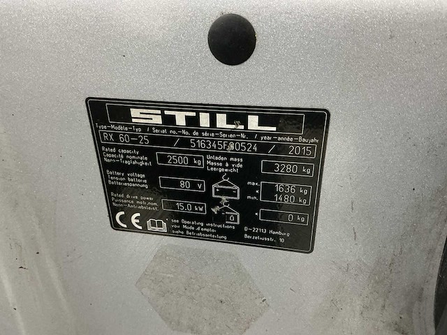 Still - rx60-25 - forklift trucks - 2015 - afbeelding 8 van  8