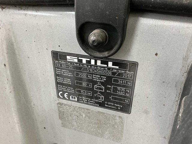 Still - rx60-25 - forklift trucks - 2017 - afbeelding 8 van  8