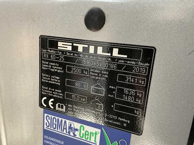 Still - rx60-25 - forklift trucks - 2019 - afbeelding 2 van  11