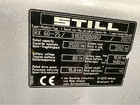 Still - rx60-25 - vorkheftruck- triplex - freelift - sideshift - bluespot - afbeelding 4 van  14