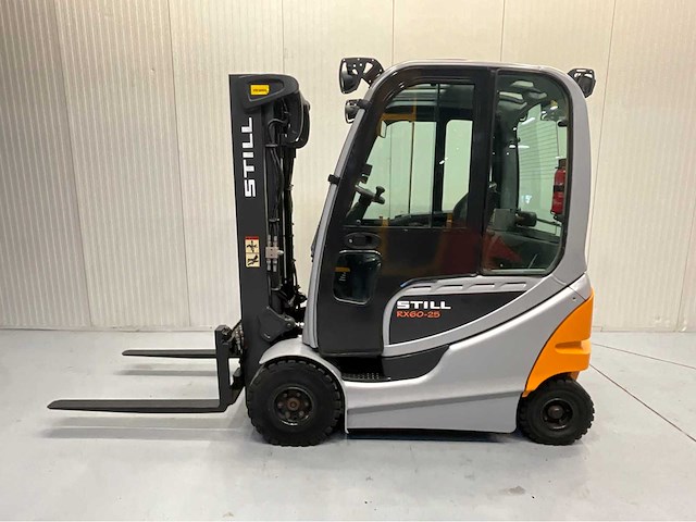 Still - rx60-25 - vorkheftruck triplex - siteshift - freelift - accu uit 2021 - gesloten cabine - airco - afbeelding 9 van  21