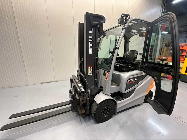 Still - rx60-25 - vorkheftruck, vorkenversteller buiten vorkenbord, triplex, freelift, sideshift, gesloten cabine - afbeelding 21 van  25