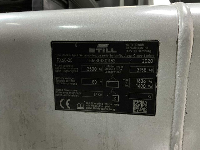 Still - rx60-26 - forklift trucks - 2020 - afbeelding 8 van  8
